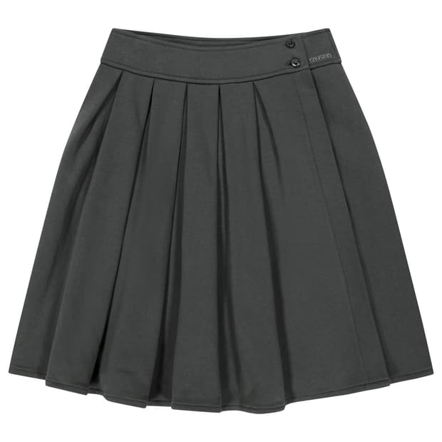 코이세이오 코지 스웨트 랩 스커트 차콜 2