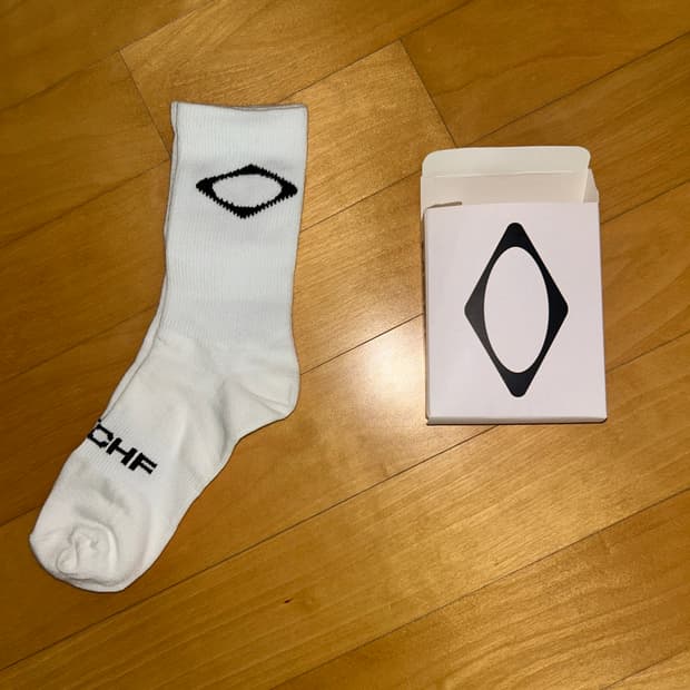 미스치프 양말 화이트