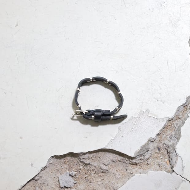 Ma+ maurizio amadei 25aw 실버 브레이슬릿