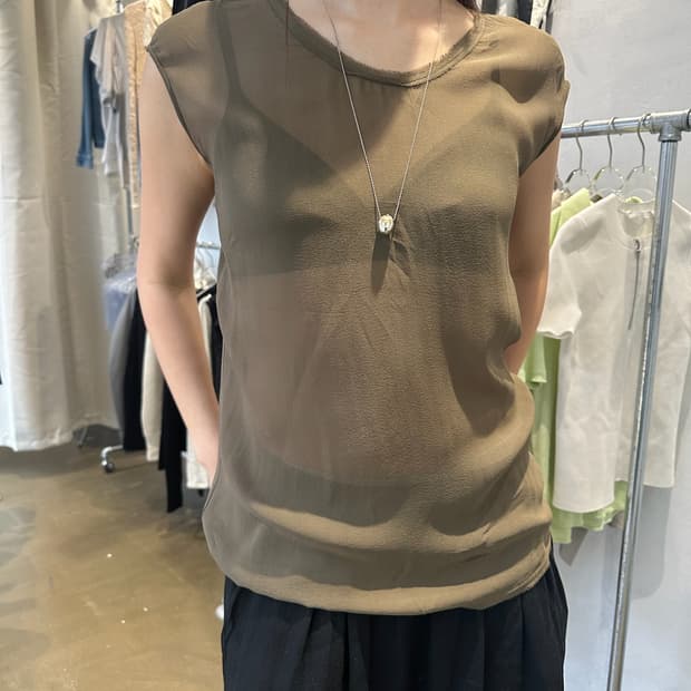 Helmut Lang Silk Top