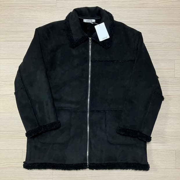 [새상품] 로우클래식 로클 리버서블 무스탕 블랙