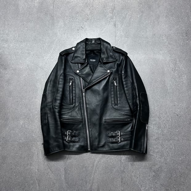 206 옴므 레더 라이더 자켓