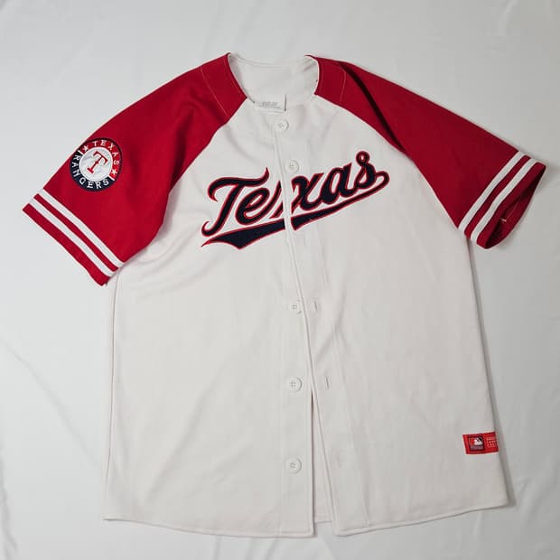 MLB 텍사스 져지 유니폼 텍사스 레인저스 M