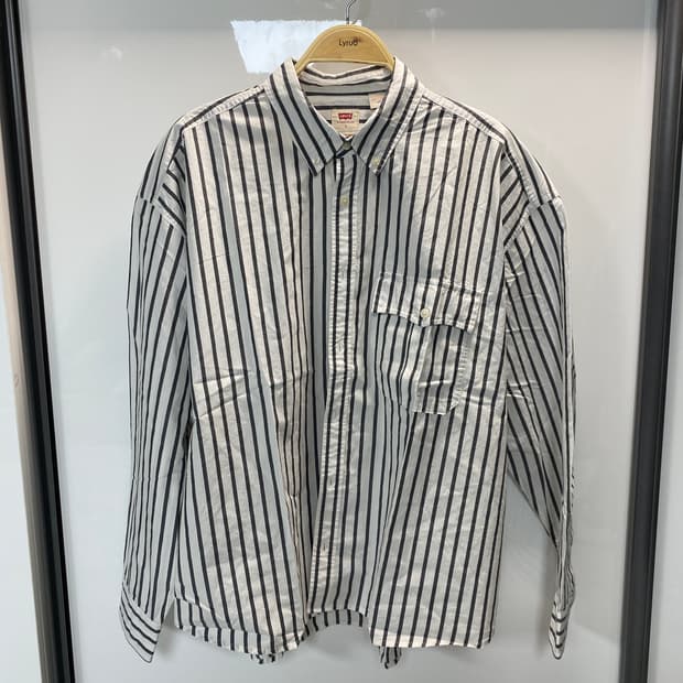 리바이스 잔트 크롭 셔츠 L