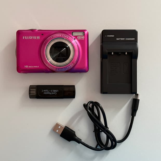작례o)후지 파인픽스 Fujifilm FinePix JX420 빈티지디카