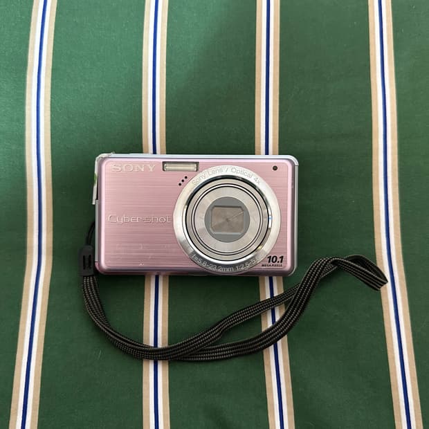 소니 사이버샷 핑크 디카 DSC-S950//작례O