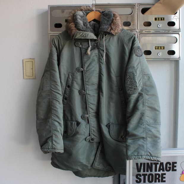 60s 복각 N-3B 파카 