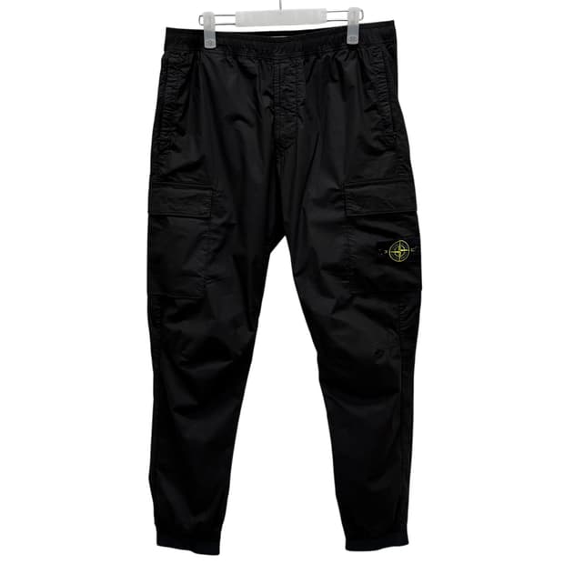 스톤아일랜드 와펜 로고 코튼 카고 팬츠 ( 34 )