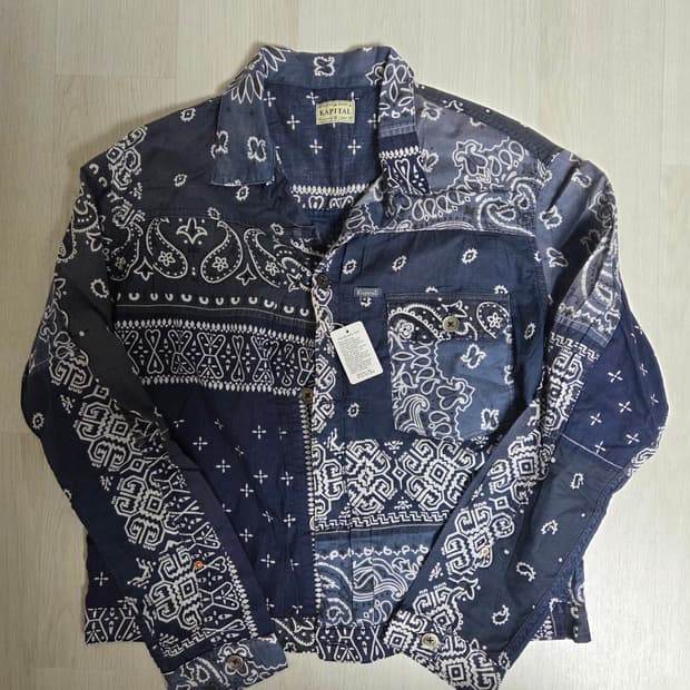 캐피탈 반다나 셔츠 자켓 4사이즈