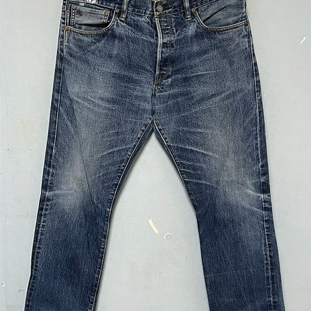 POLO 폴로 남자 청바지 일자핏 겨울 단추형 XXL 36