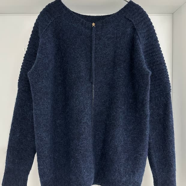 [시스템] 여성 양면 니트 집업