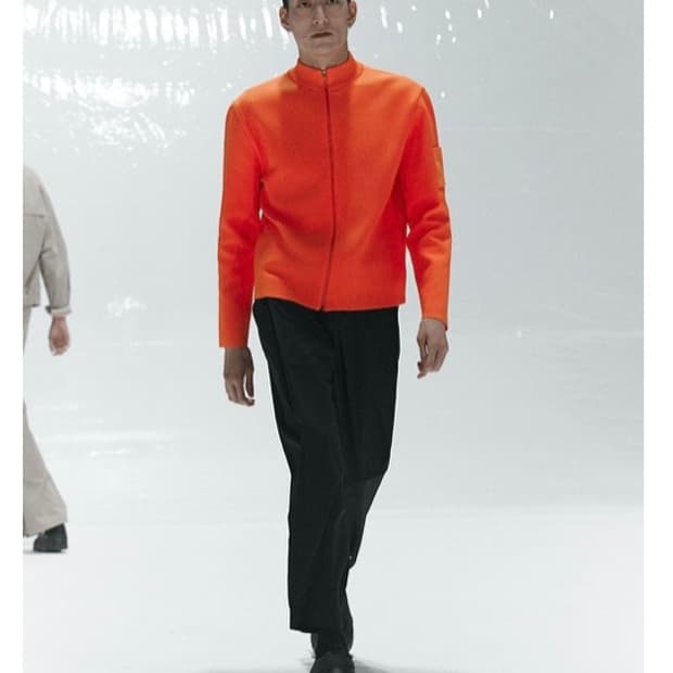 [아모멘토] 23ss 집업 가디건_ M size(오렌지컬러)