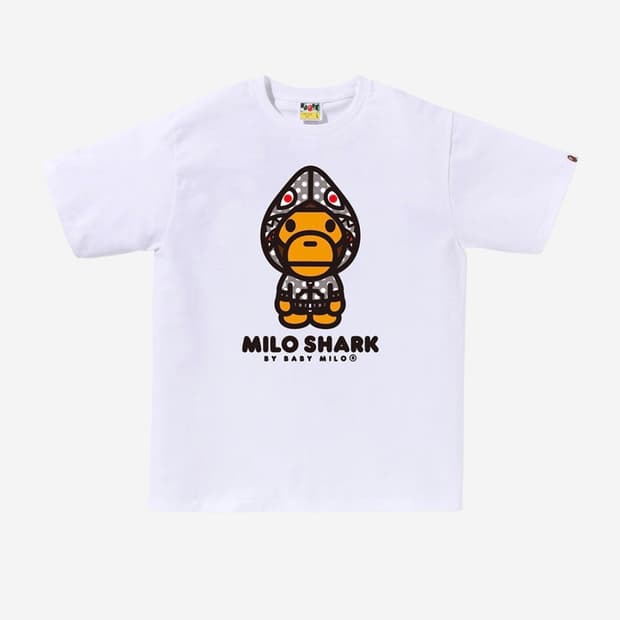 베이프 마일로 샤크 티셔츠 KIDS 120