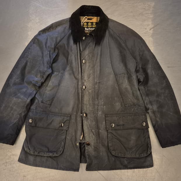 바버 애쉬비 왁스드 자켓