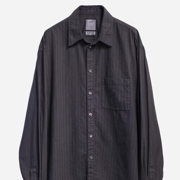 [2] 고낙 글리치 스트라이프 셔츠