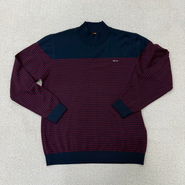 115 루이까스텔 목폴라 니트 스웨터 0126T1