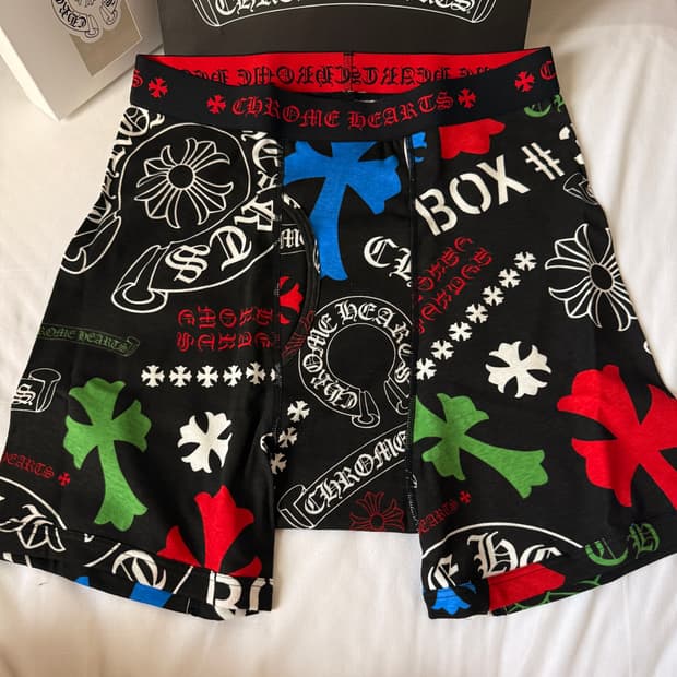 CHROME HEARTS 크롬하츠 팬티 블랙