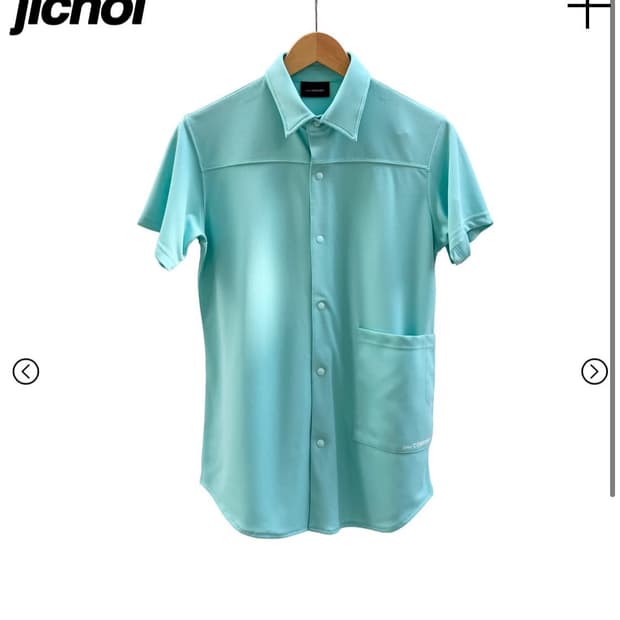 지초이 26-002 utility shirt mint