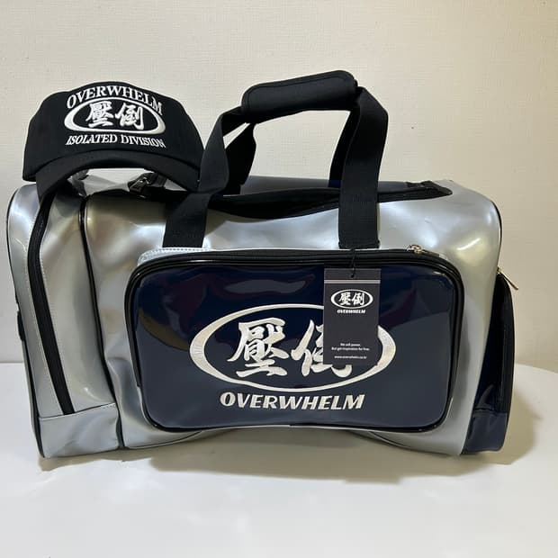 압도 그레이 더블백 투톤 헬스 백 새상품