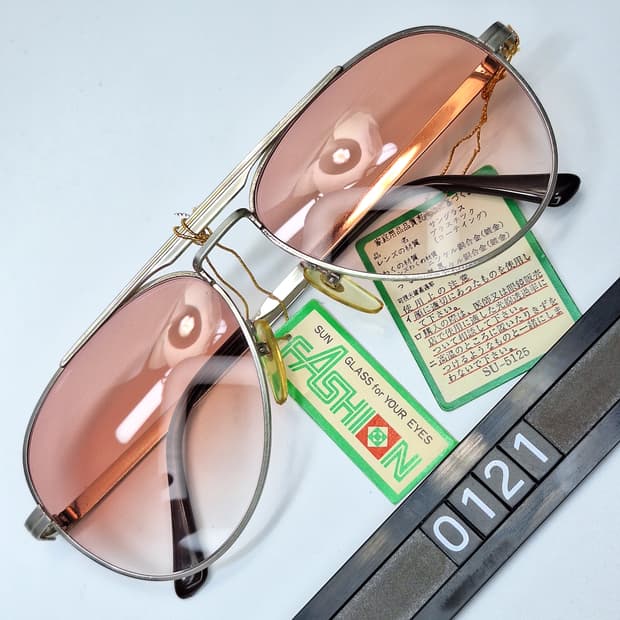 90s 일본제 빈티지 데드스톡 미사용/투브릿지 선글라스 SU-5125