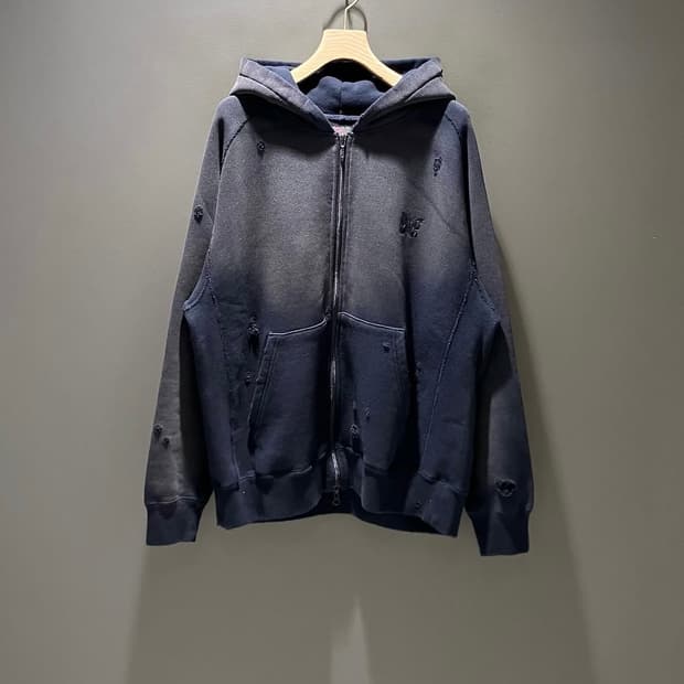 니들스x빔즈재팬 후드집업