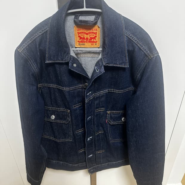 (M) 리바이스 타입2 데님자켓