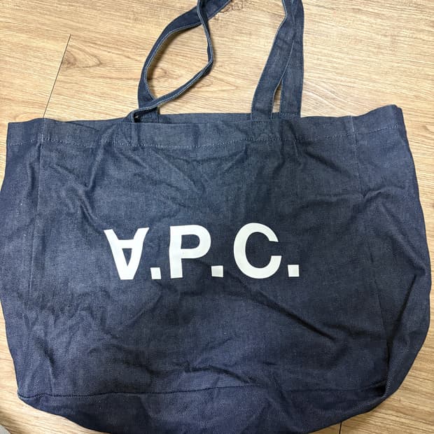 아페쎄 데님 토트백