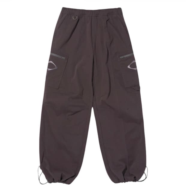 미스치프 드로우스트링 팬츠 퍼플 브라운 S 팝니다