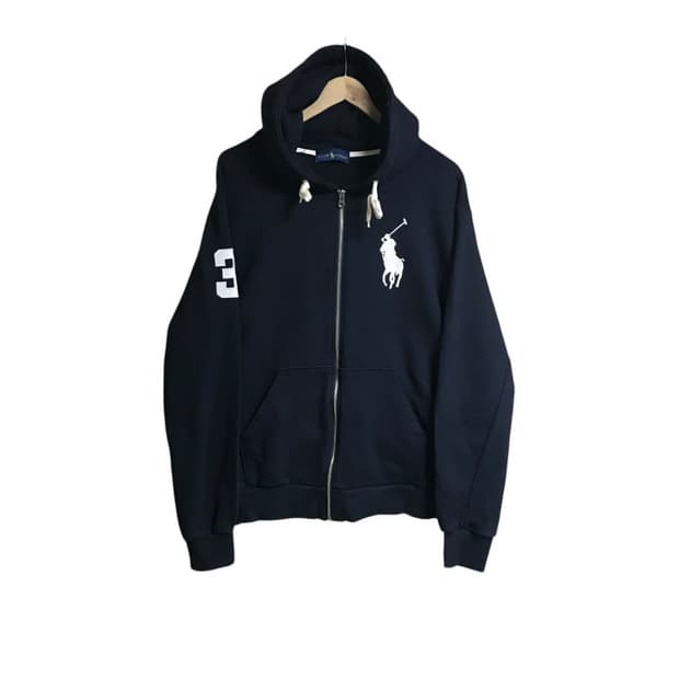 폴로 빅포니 후드집업 