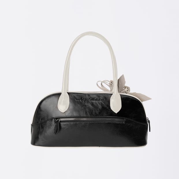 Sculptor Flower Bowling Bag Glossy Black | 후루츠패밀리