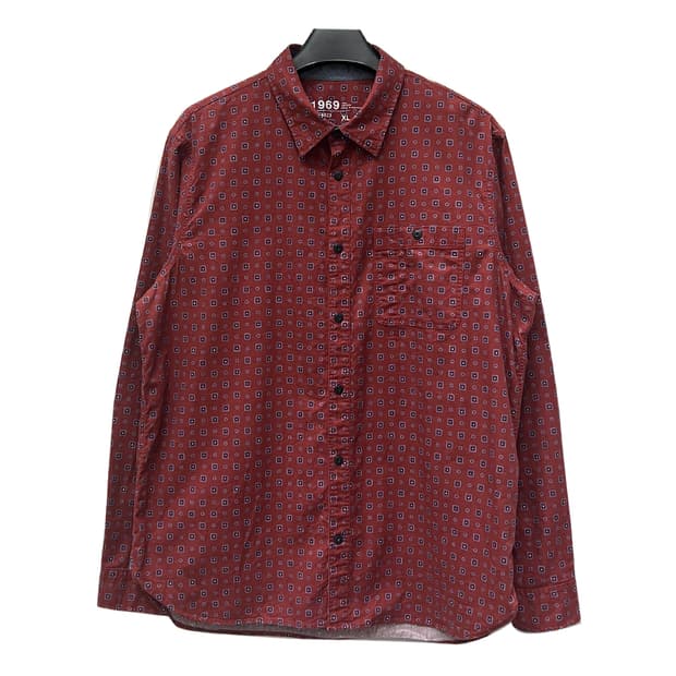 GAP 갭 1969 멀티 체크 코튼 셔츠 XL