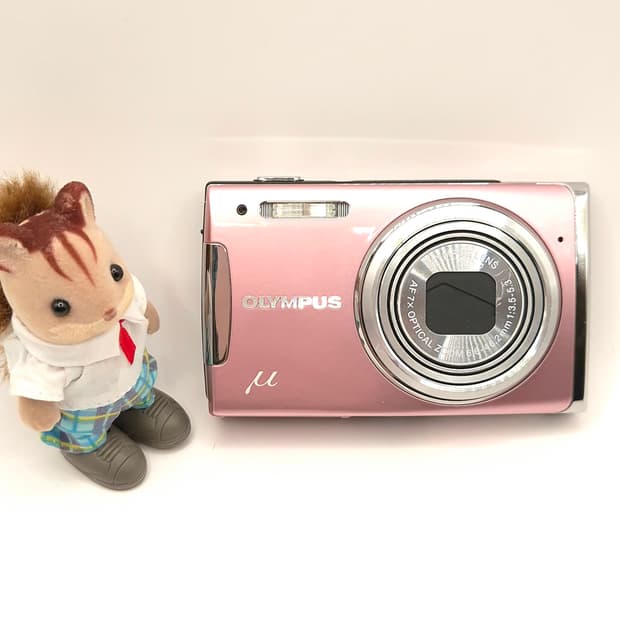 🍓 올림푸스 μ(뮤) 1060 핑크 ✨ 딸기우유빛 감성디카 💕