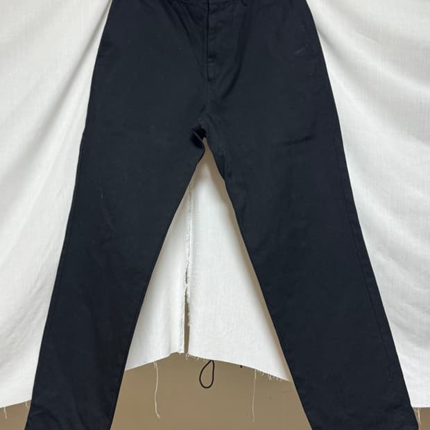 COMME des GARCONS HOMME 블랙 팬츠