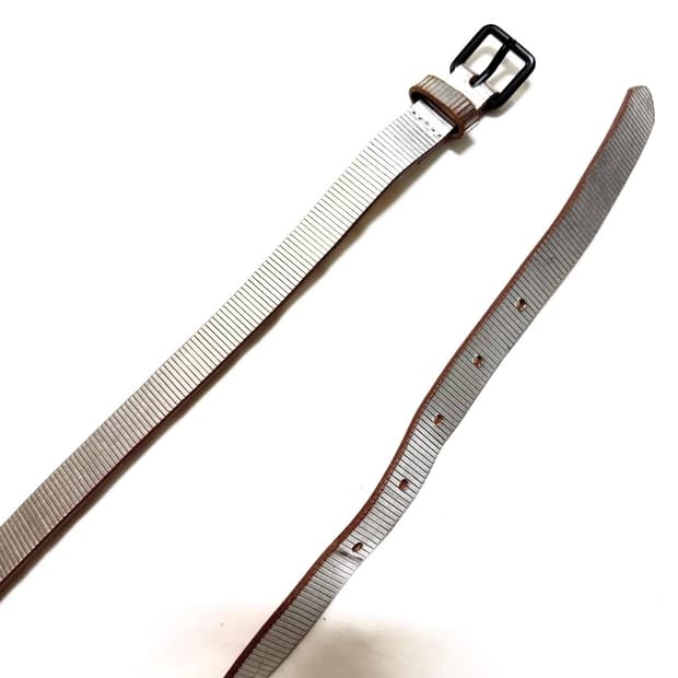 GAP - 실버 슬림 벨트