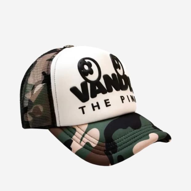 (배포, 새상품)반디더핑크 카모 모자 볼캡