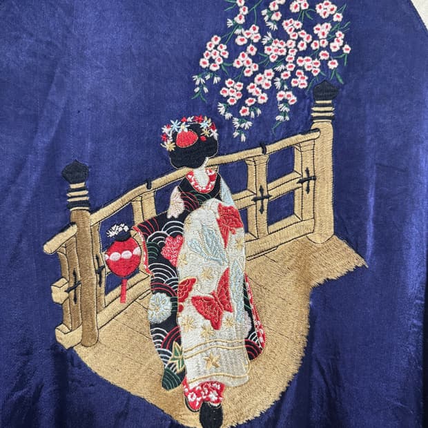 [m]빈티지 오리엔탈 리버시블스카쟌