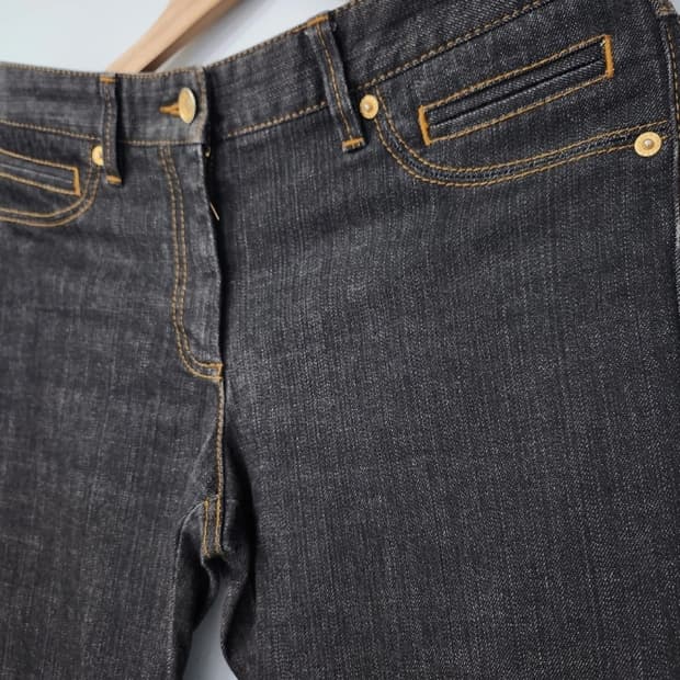 돌체앤가바나 블랙 데님 팬츠 44 청바지