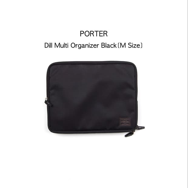 PORTER 딜 멀티 오거나이저 블랙 M