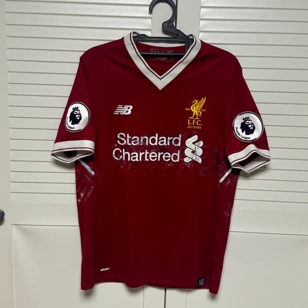 17-18 리버풀 홈 뉴발란스 유니폼 반팔