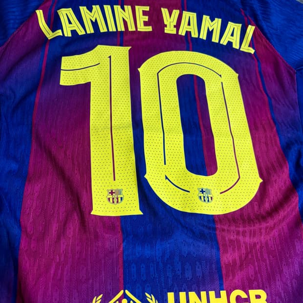 25/26 바르셀로나 홈 라민 야말 어센틱