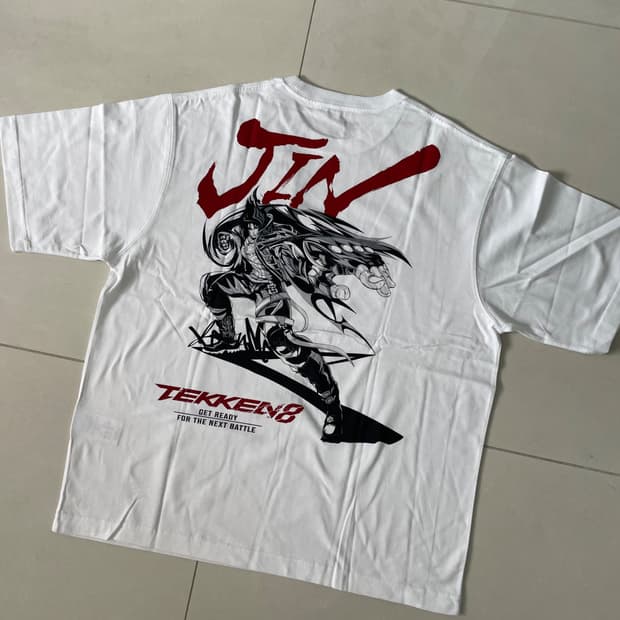 tekken ss printed tee 철권 프린트 티