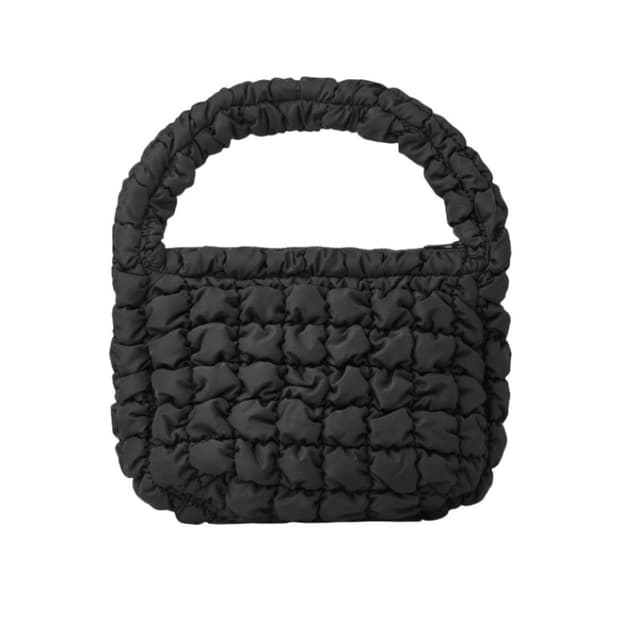 Cos 코스 퀼티드 미니백 블랙