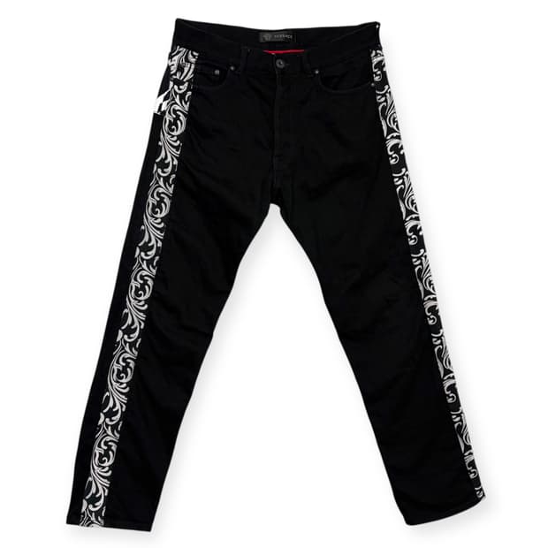 베르사체 패턴 바지 팬츠