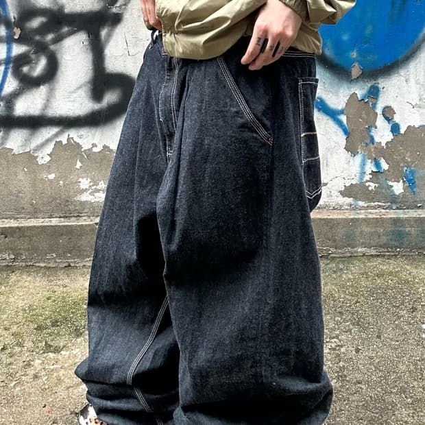 LRG 90s 생지 데님 벌룬팬츠
