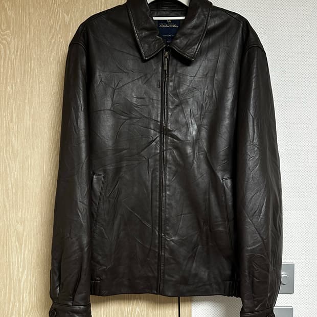 브룩스브라더스 램스킨 레더 자켓 L