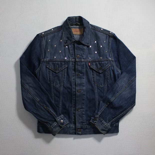 90's Levi’s 리바이스 스터드 데님 자켓(터키) L042