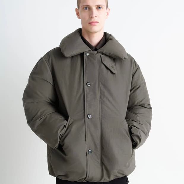 [46,48,52]르메르 25fw 푸퍼 패딩/다크 에스프레소