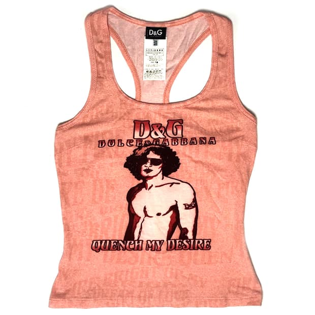 Dolce & Gabbana QUENCH MY DESIRE 망고 나시