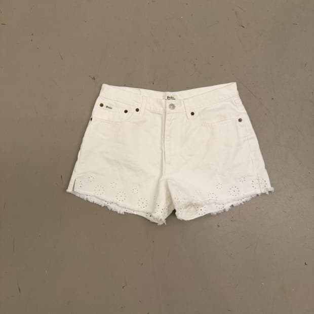 폴로랄프로렌 화이트 반바지