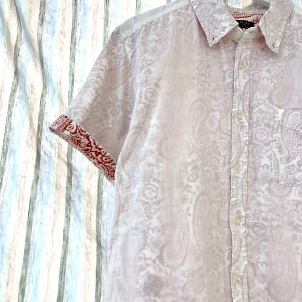 [BEAMS HEART] layered aloha B.D. shirt